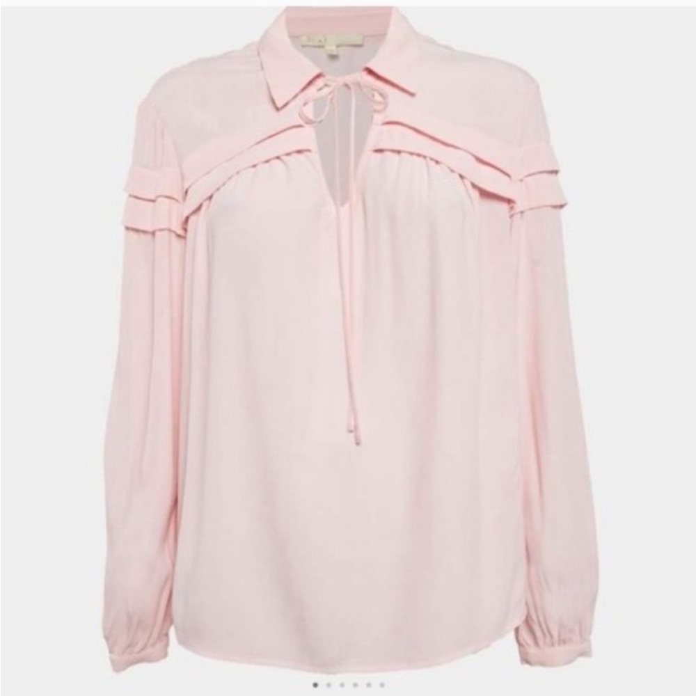 Maje Lubin Pink blouse viscose top